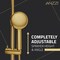 Anzzi Heavy Rainfall Stainless Steel Shower Bar with Hand Sprayer in Brushed Gold SH-AZ101BG - alternate 2